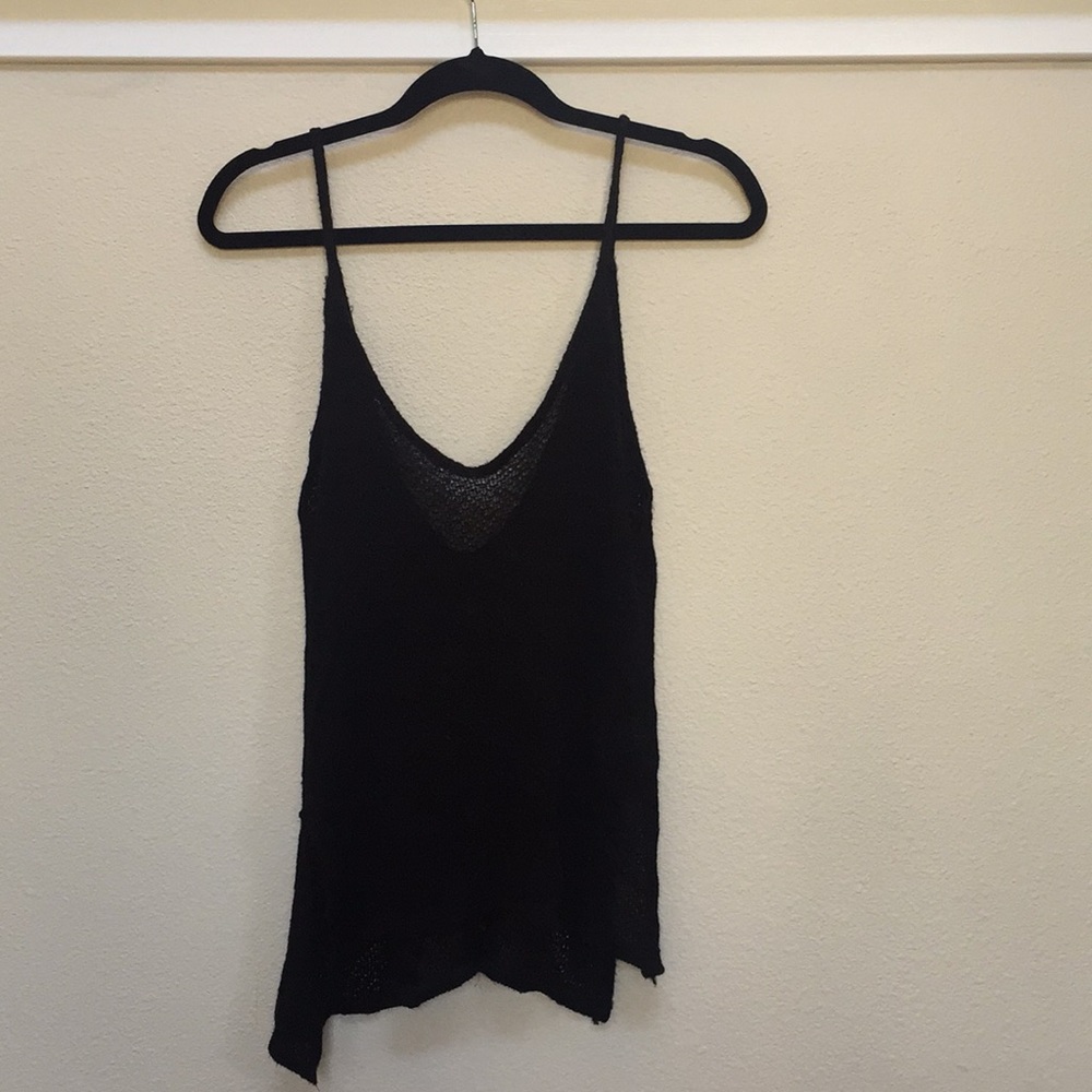 Black Knit Top